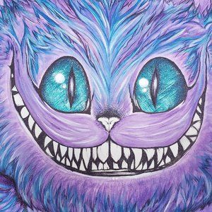Cheshire Cat Painting